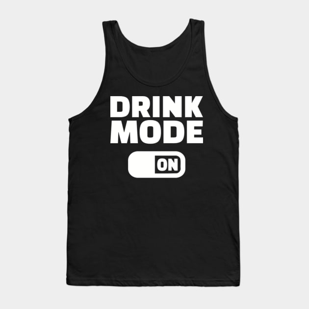 Drink Mode on Tank Top by Designzz